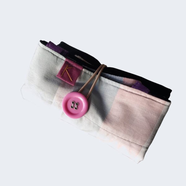 Reusable and foldable black Purchase Bag