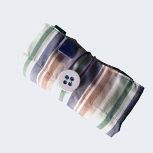 Reusable and foldable beige Purchase Bag